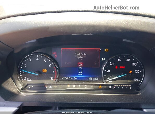 1FMSK8DH0MGB41614 2021 FORD EXPLORER Gray Widok tylnych siedzeń