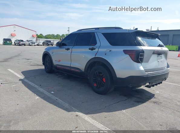 1FMSK8DH0MGB61782 2021 FORD EXPLORER Серый Задняя левая четверть