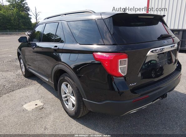 1FMSK8DH0MGC01102 2021 FORD EXPLORER Black Задня ліва чверть
