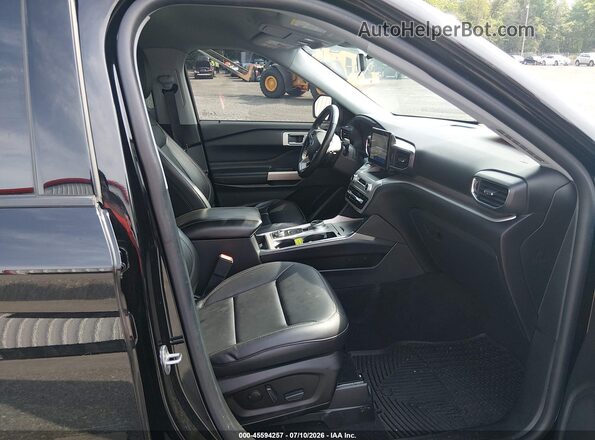 1FMSK8DH0MGC01102 2021 FORD EXPLORER Black Вид салону спереду