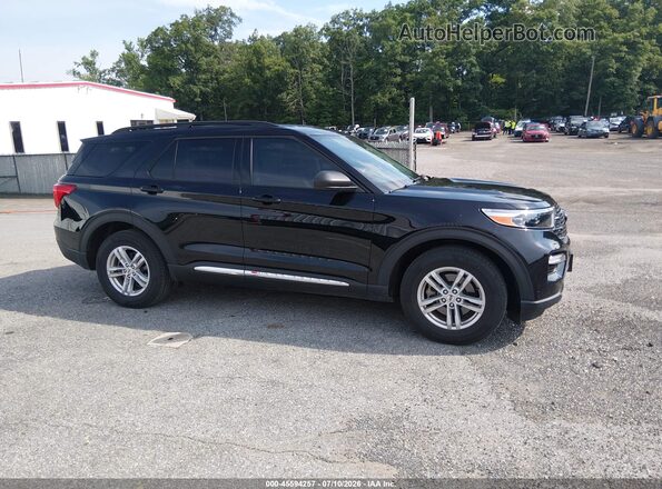 1FMSK8DH0MGC01102 2021 FORD EXPLORER Black Вид задньої частини салону