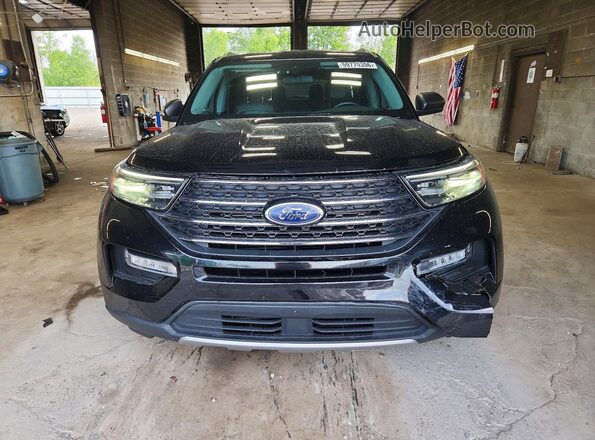 1FMSK8DH0NGC04700 2022 FORD EXPLORER Black Դիմացի տեսք