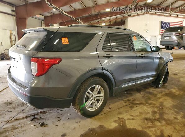 1FMSK8DH0NGC31833 2022 FORD EXPLORER Gray Задня права чверть