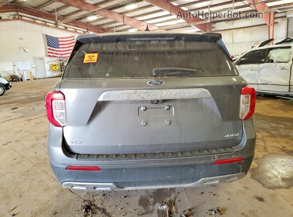 1FMSK8DH0NGC31833 2022 FORD EXPLORER Gray Вид ззаду