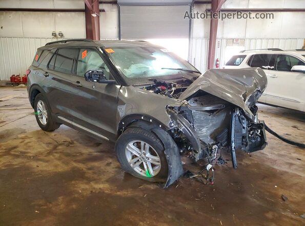 1FMSK8DH0NGC31833 2022 FORD EXPLORER Gray Передня права чверть
