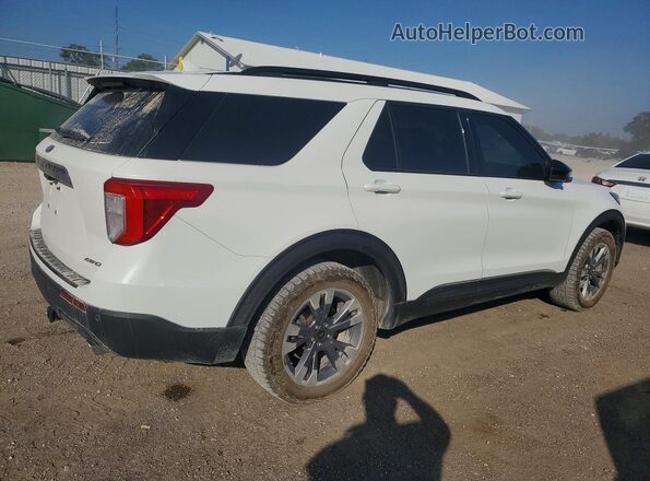 1FMSK8DH0PGA06492 2023 FORD EXPLORER White Trasero derecho
