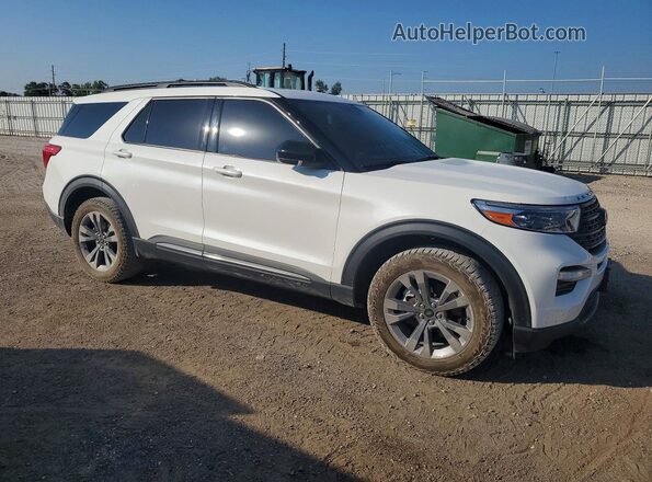 1FMSK8DH0PGA06492 2023 FORD EXPLORER White Delantero derecho