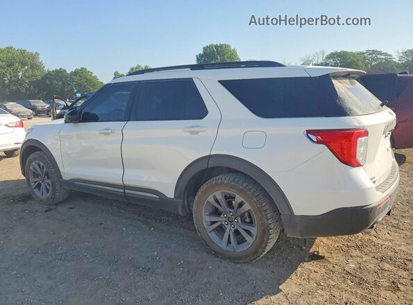 1FMSK8DH0PGA06492 2023 FORD EXPLORER White Trasero izquierdo