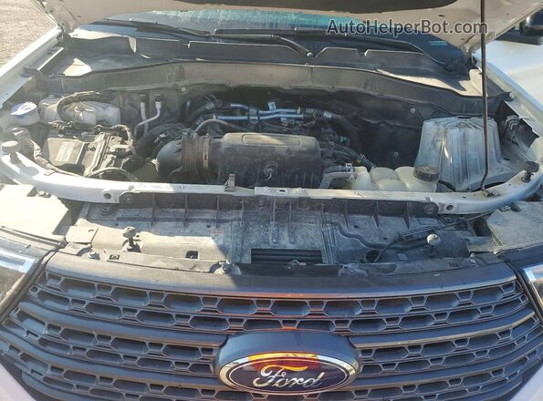 1FMSK8DH0PGA06492 2023 FORD EXPLORER White Vista del compartimento del motor
