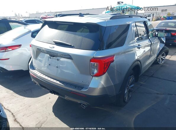 1FMSK8DH0PGA75750 2023 FORD EXPLORER Black Tył prawy