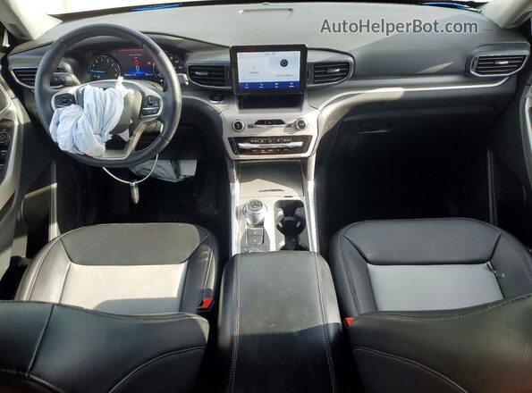 1FMSK8DH0RGA75881 2024 FORD EXPLORER White Вид панелі приладів