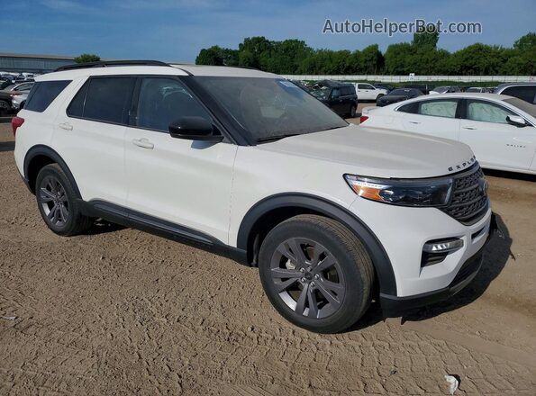 1FMSK8DH0RGA75881 2024 FORD EXPLORER White Передня права чверть