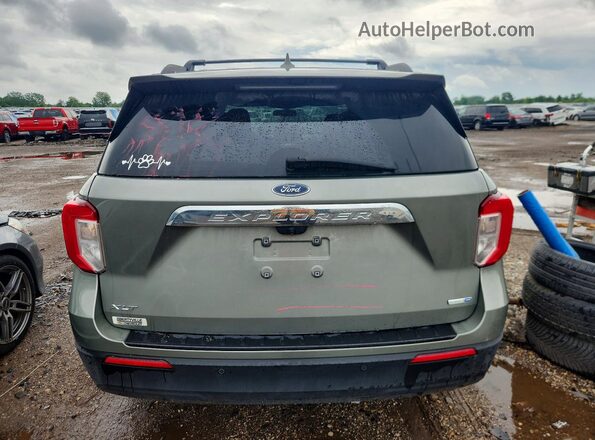1FMSK8DH1LGB25114 2020 FORD EXPLORER Green Հետևի տեսք