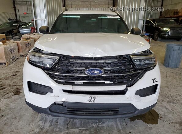 1FMSK8DH1LGB46738 2020 FORD EXPLORER White Vista frontal