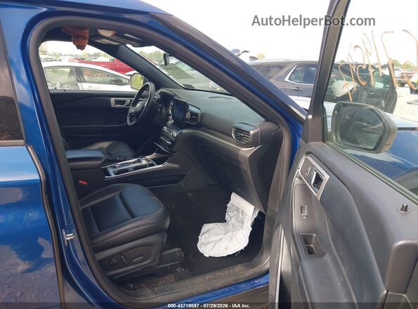 1FMSK8DH1LGC08039 2020 FORD EXPLORER Blue Вид салону спереду