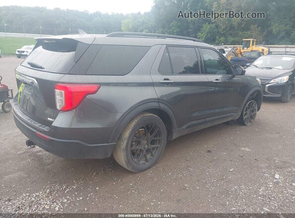 1FMSK8DH1LGC19879 2020 FORD EXPLORER Black უკანა მარჯვენა