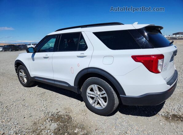 1FMSK8DH1LGC44362 2020 FORD EXPLORER White Задня ліва чверть