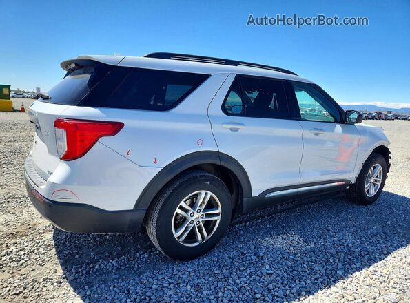 1FMSK8DH1LGC44362 2020 FORD EXPLORER White Задня права чверть