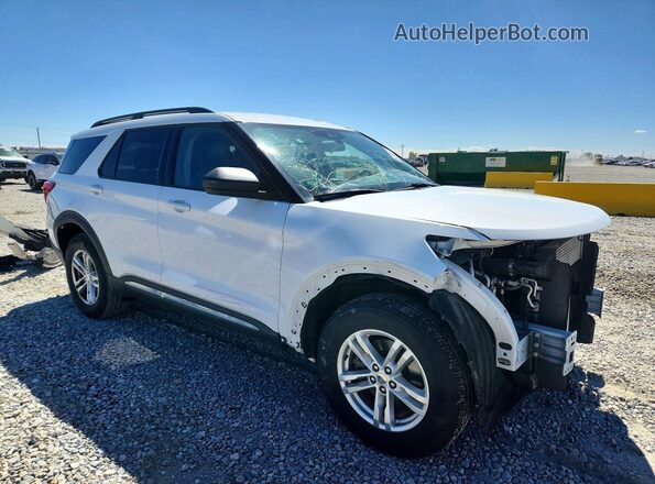 1FMSK8DH1LGC44362 2020 FORD EXPLORER White Передня права чверть