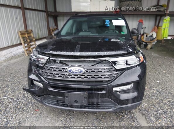 1FMSK8DH1MGA03645 2021 FORD EXPLORER Black Widok z przodu