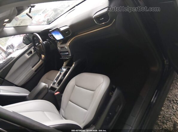 1FMSK8DH1MGA03645 2021 FORD EXPLORER Black Widok wnętrza z przodu