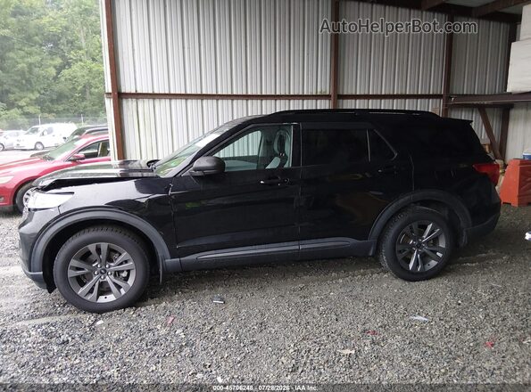 1FMSK8DH1MGA03645 2021 FORD EXPLORER Black Widok wnętrza 360 stopni
