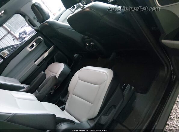 1FMSK8DH1MGA03645 2021 FORD EXPLORER Black Widok naklejki z numerem VIN