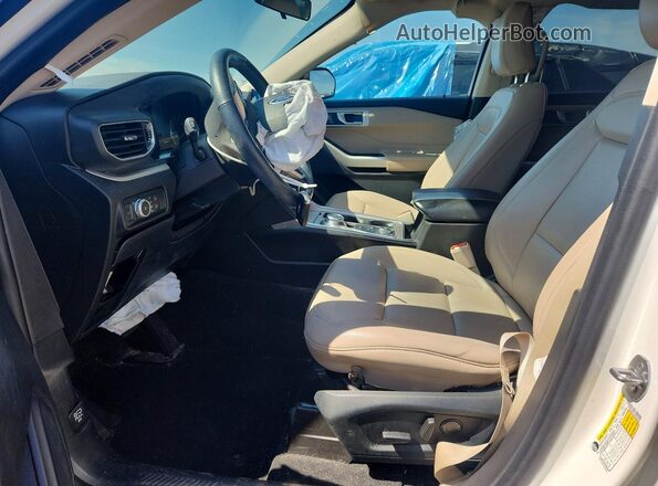 1FMSK8DH1MGA36662 2021 FORD EXPLORER White Front interior view