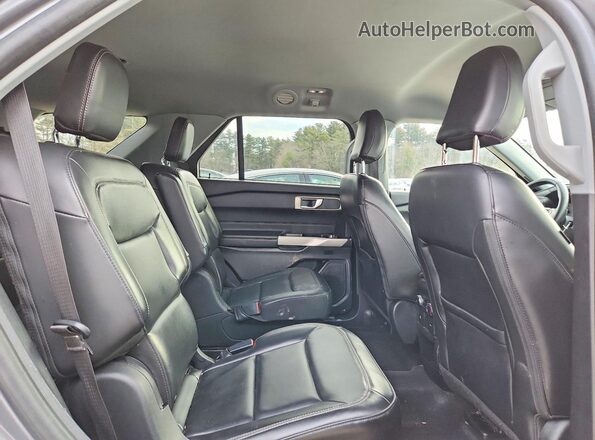 1FMSK8DH1MGC00475 2021 FORD EXPLORER Gray Rear interior view