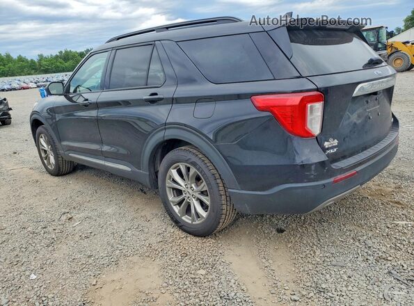 1FMSK8DH1NGA06983 2022 FORD EXPLORER Black Tył lewy