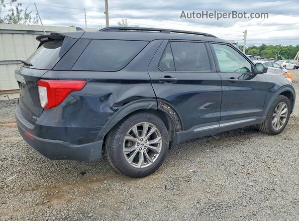 1FMSK8DH1NGA06983 2022 FORD EXPLORER Black Tył prawy