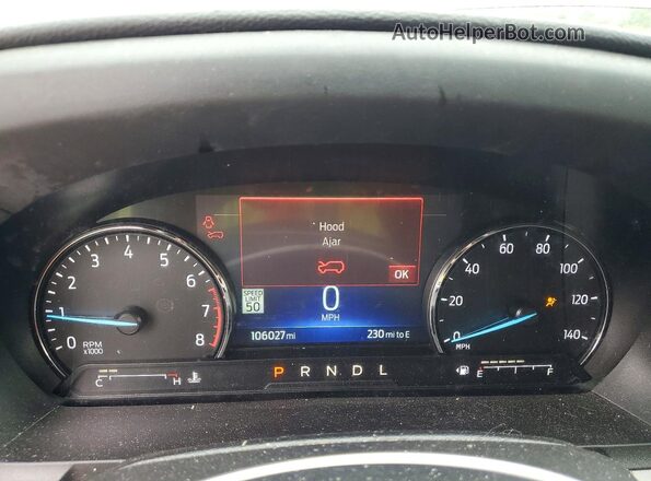 1FMSK8DH1NGA06983 2022 FORD EXPLORER Black Widok zestawu wskaźników