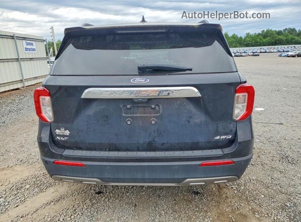 1FMSK8DH1NGA06983 2022 FORD EXPLORER Black Widok z tyłu