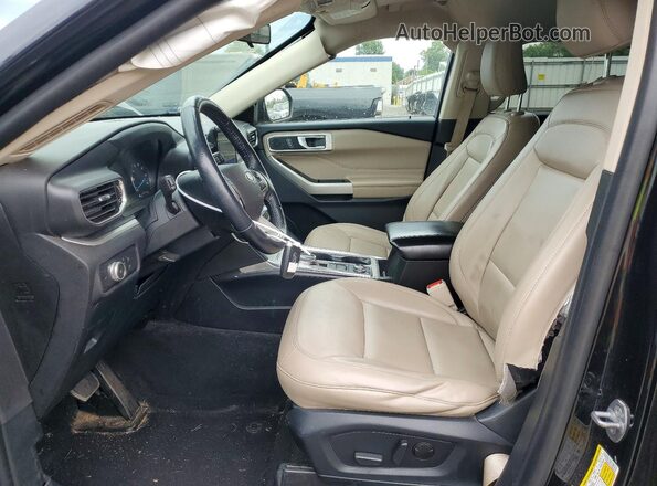 1FMSK8DH1NGA06983 2022 FORD EXPLORER Black Widok wnętrza z przodu