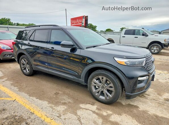 1FMSK8DH1NGC02258 2022 FORD EXPLORER Black Առջևի աջ