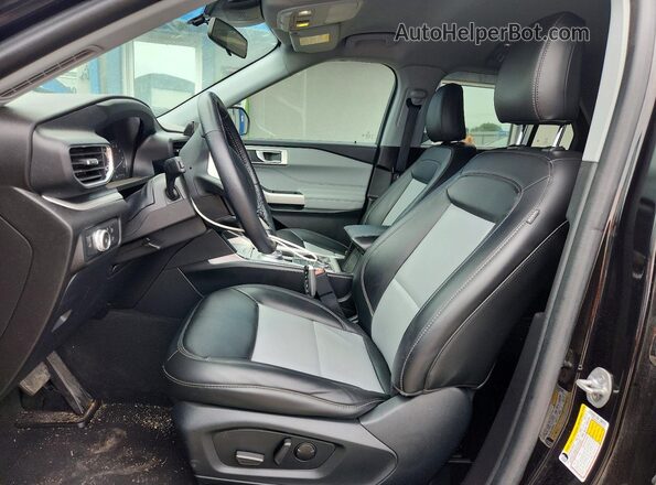 1FMSK8DH1NGC02258 2022 FORD EXPLORER Black Սալոնի դիմացի տեսք