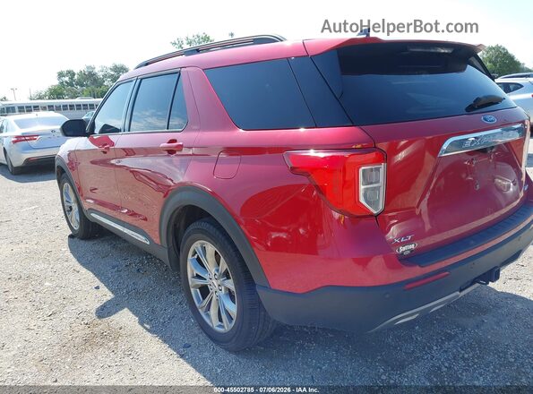 1FMSK8DH1NGC37995 2022 FORD EXPLORER Red Հետևի ձախ
