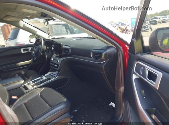 1FMSK8DH1NGC37995 2022 FORD EXPLORER Red Սալոնի դիմացի տեսք