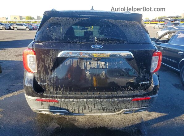 1FMSK8DH1PGA58035 2023 FORD EXPLORER Black Vista trasera