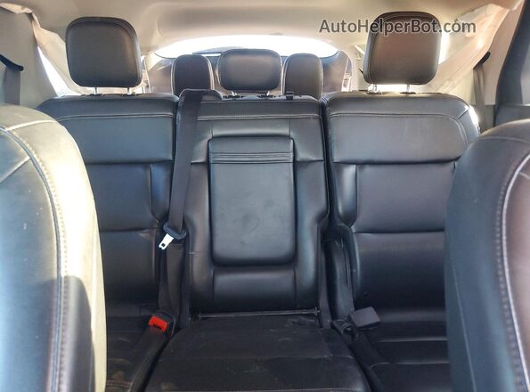 1FMSK8DH1PGA58035 2023 FORD EXPLORER Black Vista de los asientos traseros