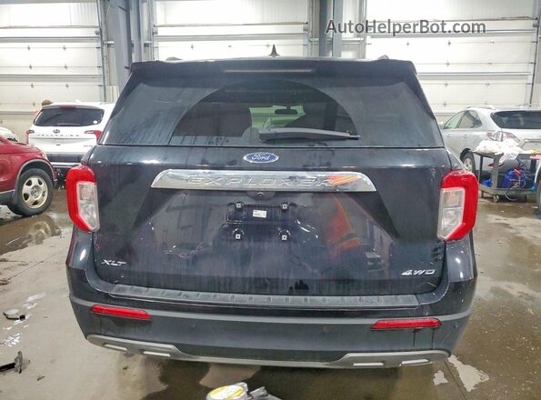 1FMSK8DH1PGA95599 2023 FORD EXPLORER Черный Вид сзади
