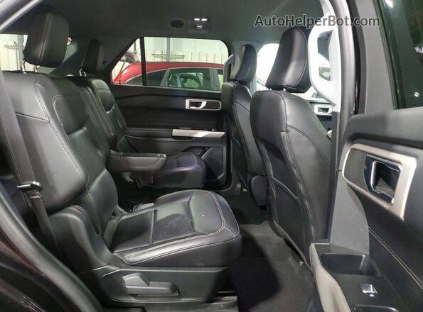 1FMSK8DH1PGA95599 2023 FORD EXPLORER Черный Вид задней части салона