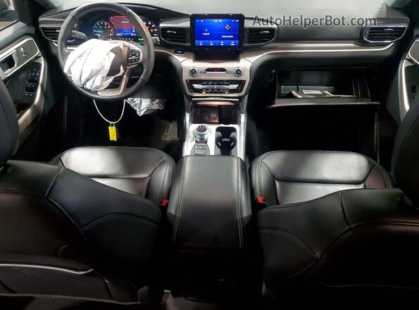 1FMSK8DH1PGA95599 2023 FORD EXPLORER Черный Вид панели приборов