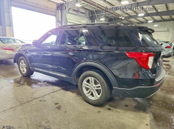 1FMSK8DH1PGA95599 2023 FORD EXPLORER Черный Задняя левая четверть