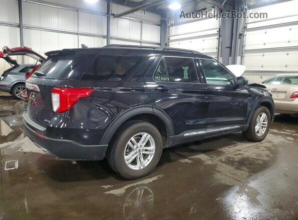 1FMSK8DH1PGA95599 2023 FORD EXPLORER Черный Задняя правая четверть