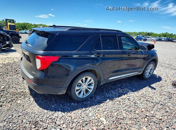1FMSK8DH1PGB40461 2023 FORD EXPLORER Black უკანა მარჯვენა