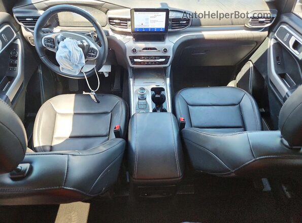 1FMSK8DH1PGB40461 2023 FORD EXPLORER Black წინა პანელის ხედი