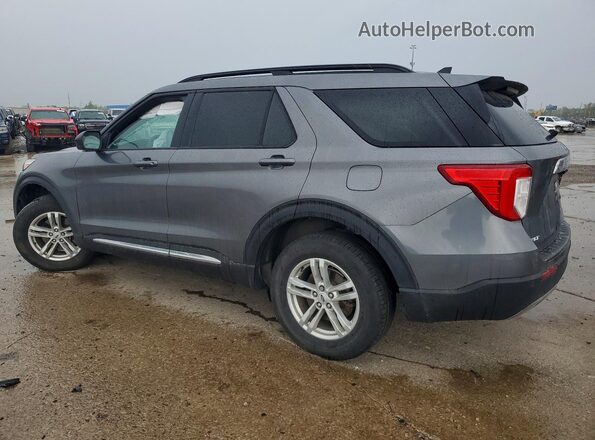 1FMSK8DH1PGB58362 2023 FORD EXPLORER Серый Задняя левая четверть