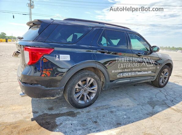 1FMSK8DH1RGA44722 2024 FORD EXPLORER Black Rear right