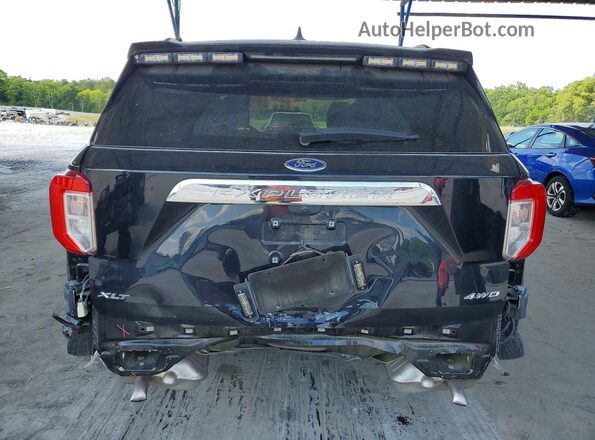 1FMSK8DH1RGA64887 2024 FORD EXPLORER Black Vista trasera
